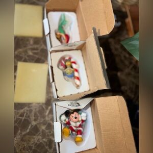 Disney Mickey Mouse Christmas Ornament - Red, Yellow, Black